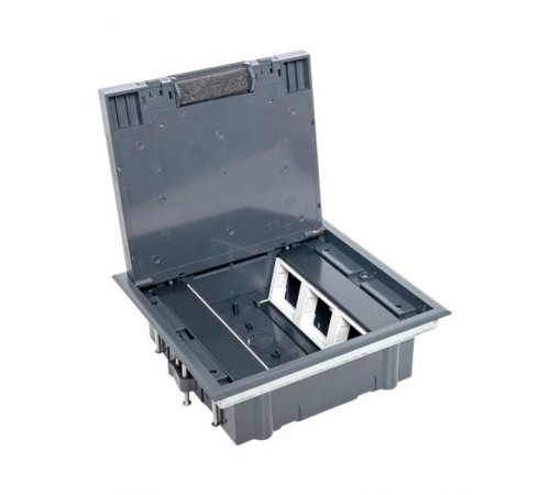 Лючок напольный с изменяемой глубиной C-Line 12 (с вертикально расположенной приборной рамкой)   cl-ln-k-12-1  EKF