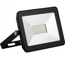 Прожектор светодиодный SFL90-30 2835SMD 30W 4000K AC220V/50Hz IP65, черный в компактном корпусе, 150*27*110 мм  55076  SAFFIT