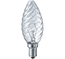 Лампа накаливания ЛОН 60Вт Е14 230В NI-TC-60-230-E14-CL  94333  Navigator