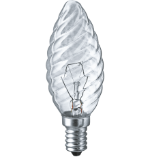 Лампа накаливания ЛОН 60Вт Е14 230В NI-TC-60-230-E14-CL  94333  Navigator