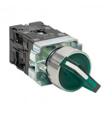 Переключатель BD21 2P c зеленой подстветкой 24В NO PROxima  xb2-bk21-g-24  EKF