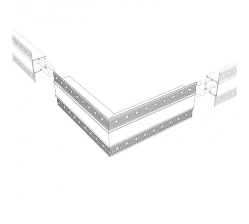 Угол SL-LINIA32-FANTOM внешний (arlight, Металл)  030096  Arlight