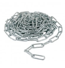 Цепь длиннозвенная (DIN763) 3 мм упак. 3м- накл. ( 0,46 кг)  127858  Tech-KREP