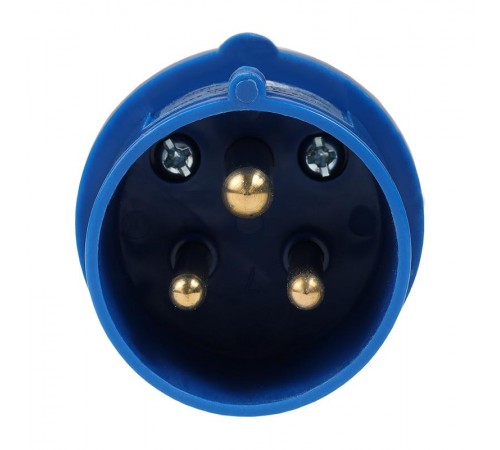 Вилка 013-16А-6h-220AC-2P+PE-IP44  222735  КЭАЗ