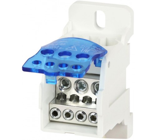 Распределительный блок на DIN-рейку NO-122-39 РБД-80А  Б0051113  ЭРА