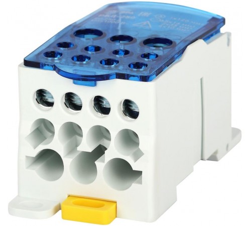 Распределительный блок на DIN-рейку NO-122-39 РБД-80А  Б0051113  ЭРА