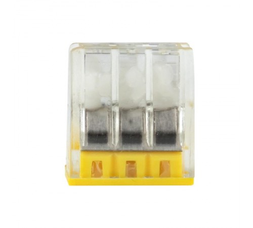 Строительно-монтажная клемма СМК 2273-246 (с пастой) 6 отверстий 0,5-2.5мм2 (50шт.) EKF PROxima  plc-smk-2273-246  EKF