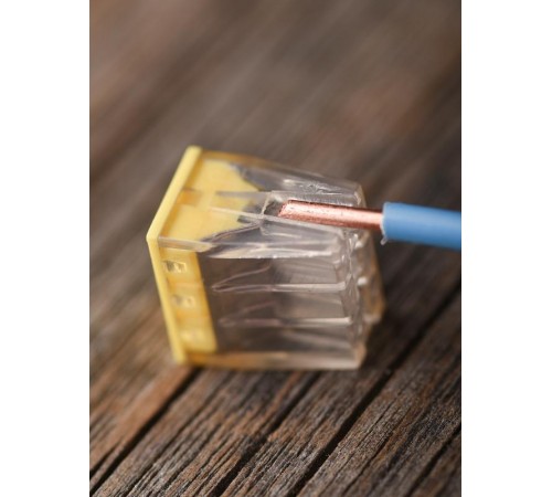 Строительно-монтажная клемма СМК 2273-246 (с пастой) 6 отверстий 0,5-2.5мм2 (50шт.) EKF PROxima  plc-smk-2273-246  EKF