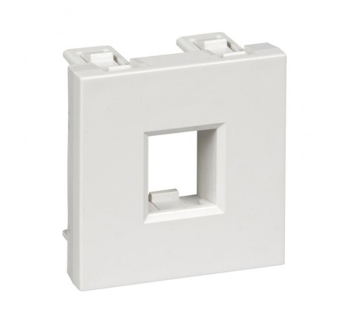 Altira Белый Плата лицевая W45 2 модуля 1xKeystone RAL9003  RIN-144-B  SE