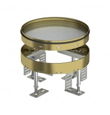 Кассетная рамка RKR2 ном.размер 4 D 215 мм (латунь) (RKR2 4M 20)  7409082  OBO Bettermann