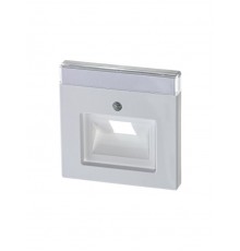 Накладкадля 1-постовой телекоммуникационной розетки 0213, 0216, с полем для надписи, серия solo/future, белый  1710-0-1550   2CKA001710A1550  ABB