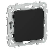 FLITE Заглушка с суппортом ЗГ-ФлЧ черный  FI-PL10-K02  IEK