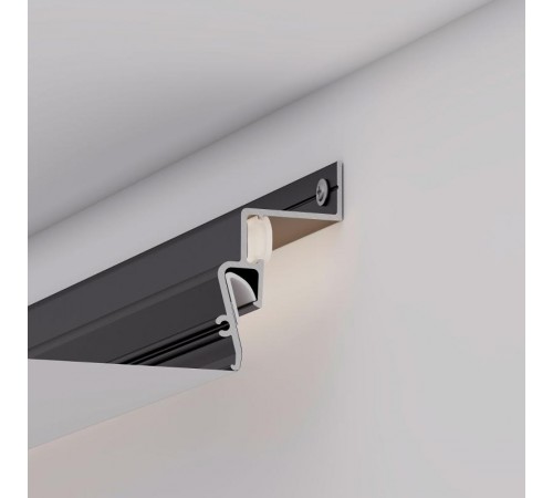 Профиль STRETCH-SHADOW-2000 BLACK (A2-CONTOUR-PRO) (Arlight, Алюминий)  039510  Arlight