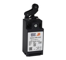 Выключатель концевой OptiLiS D4N-4162 рычаг роликовый горизонтальное перемещение EN 50047 XCKN2121P20  365304  КЭАЗ