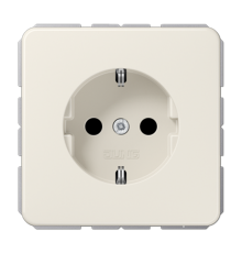 Штепсельная розетка SCHUKO 16A 250V~; слоновая кость CD1520BF Jung