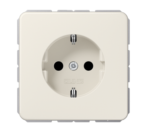 Штепсельная розетка SCHUKO 16A 250V~; слоновая кость CD1520BF Jung