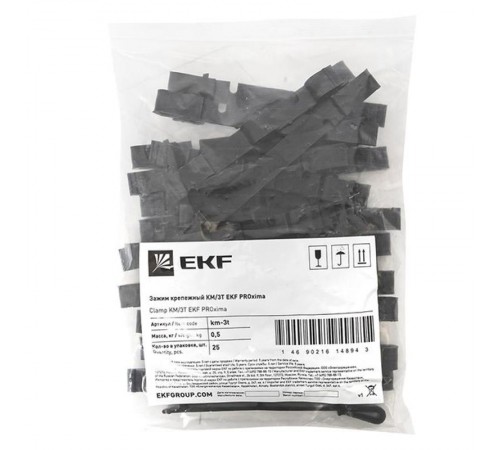 Зажим крепежный КМ/3Т  km-3t  EKF