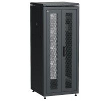 ITK LINEA N 28U 600х600мм распаш. перф. дв. задн. перф. чер.  LN05-28U66-2PP  ITK