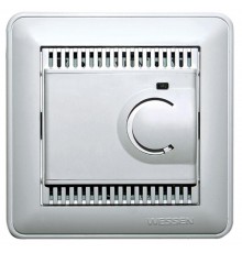 W59 Шампань Регулятор теплого пола с датчиком +5 до +50°C, 10А (в сборе)  TES-151-48  SE