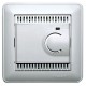 W59 Шампань Регулятор теплого пола с датчиком +5 до +50°C, 10А (в сборе)  TES-151-48  SE