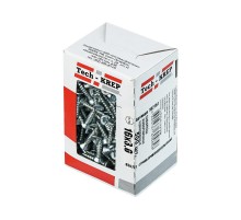 Саморезы универсальные 16х3,0 мм (500 шт) оцинкованные - коробка с окном ( 0,302 кг)  102161  Tech-KREP