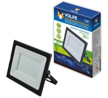 Прожектор светодиодный ULF-Q513 50W/GREEN IP65 220-240В BLACK  50вт, зеленый свет, черный  UL-00005816  Volpe