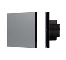 INTELLIGENT ARLIGHT Кнопочная панель SMART-DMX512-801-22-4G-4SC-DIM-IN Grey (230V, 2.4G) (IARL, IP20 Пластик, 5 лет)  039311  Arlight