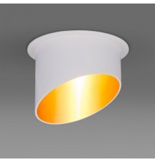 Светильник накладной 7005 MR16 WH/GD белый/золото спот  a040981  Elektrostandard