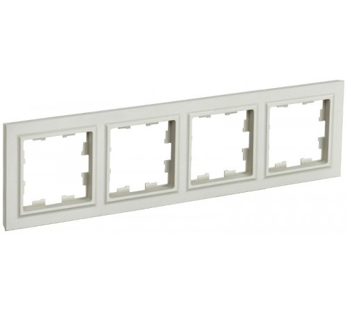 BRITE Рамка 4-ая РУ-4-БрКр бежевый   BR-M42-K10  IEK