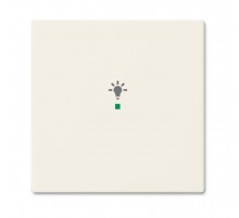 SRL-1-96 Клавиша одинарная free@home, освещение, Basic 55, цвет chalet-white  6220-0-0704   2CKA006220A0704  ABB