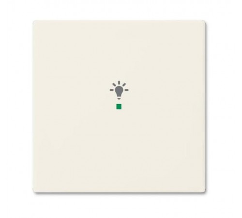 SRL-1-96 Клавиша одинарная free@home, освещение, Basic 55, цвет chalet-white  6220-0-0704   2CKA006220A0704  ABB