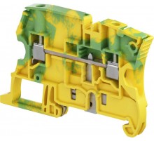 Клемма винтовая ZS4-PE-R2 - 4 мм?, Земля, желто-зеленый, одинаковый профиль с ZS4-SF  1SNK506153R0000  TE