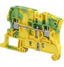 Клемма винтовая ZS4-PE-R2 - 4 мм?, Земля, желто-зеленый, одинаковый профиль с ZS4-SF  1SNK506153R0000  TE