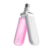 Лампа светодиодная 2-х лепестковая, (20W) 230V E27, красно-синий спектр LB-7000  48443  FERON