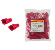 Соединительный изолирующий зажим СИЗ-Л-4 20 мм2 с лепестками красный (50 шт)   SQ0519-0014  TDM