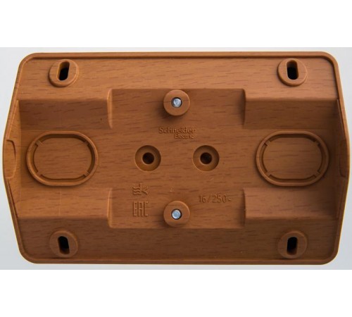 Этюд Бук О/У Розетка 2-ая угловая с заземлением со шторками 16А 250B  PA16-108T  SE