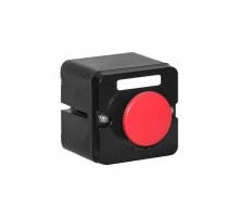 ПКЕ 212-1 У3, 10А, 660В, 1 элемент, красный гриб с фиксацией, накладной, IP40, пост управления  (ЭТ)  ET010804  Электротехник