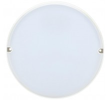 Светильник светодиодный пылевлагозащищенный для ЖКХ ДПО 2004 8Вт 6500K IP54 круг белый  LDPO0-2004-8-6500-K01  IEK