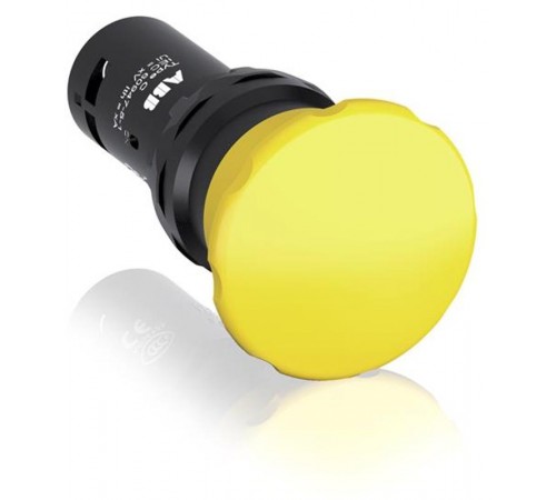 Кнопка CPM3-10Y-11 грибовидная желтая  1SFA619126R1073  ABB