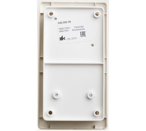 Glossa Бежевый Блок: Розетка с заземлением со шторками и 3-кл. Выключатель  GSL000278  SE