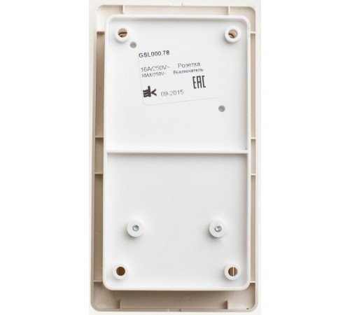 Glossa Бежевый Блок: Розетка с заземлением со шторками и 3-кл. Выключатель  GSL000278  SE