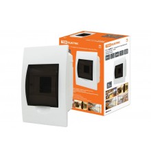 Бокс пластиковый встраиваемый ЩРВ-П-4 модуля IP40  SQ0902-0001  TDM