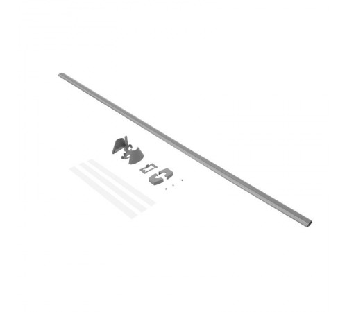 Комплект Ovaline для Snap-On мини-колонны 2 секции, для универсальной мини-колонны 1 секция, цвет алюминий  653064  Legrand