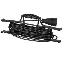 Удлинитель силовой ЭРА GREEN LINE FR-10-10m Greenline на рамке 1 розетка без заземления 10м ПВС 2x1мм2   Б0065145  ЭРА