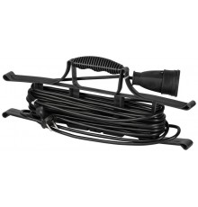 Удлинитель силовой ЭРА GREEN LINE FR-10-10m Greenline на рамке 1 розетка без заземления 10м ПВС 2x1мм2   Б0065145  ЭРА