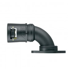 Фланец AT16/FL/C90/BLY, 90°, полиамид 66/эластомер, черный/желтый, d16, 10 шт. в пачке  7TCA296170R0097  ABB