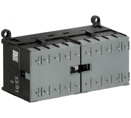 Мини-контактор реверсивный VBC6A-30-10-P-2.4 (9A при AC-3 400В), катушка 17-32В DC, с выводами под пайку  GJL1213919R5101  ABB
