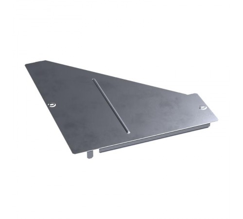 Крышка переходника правого Стандарт INOX (AISI 316) 500х150  PR16.5846  Промрукав