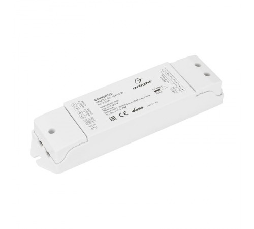 Конвертер SMART-C3-4CH-SUF (12-24V, RF-0/1-10V, 2.4G) (Arlight, IP20 Пластик, 5 лет)  032989  Arlight