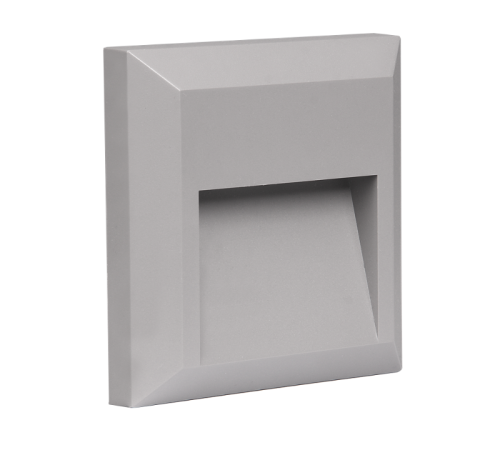 Светильник светодиодный архитектурный ДВУ PST/W S124124 2w 4000K GREY IP65 фасадный  5005587  Jazzway